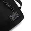 Cross-border multi-functional, fashionable, lightweight, mini crossbody single-shoulder bag, men's canvas phone bag, casual and sporty small square bag Specification image